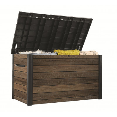 Keter Zahradní box Deco 870 L Ořech, 147x83x86 cm